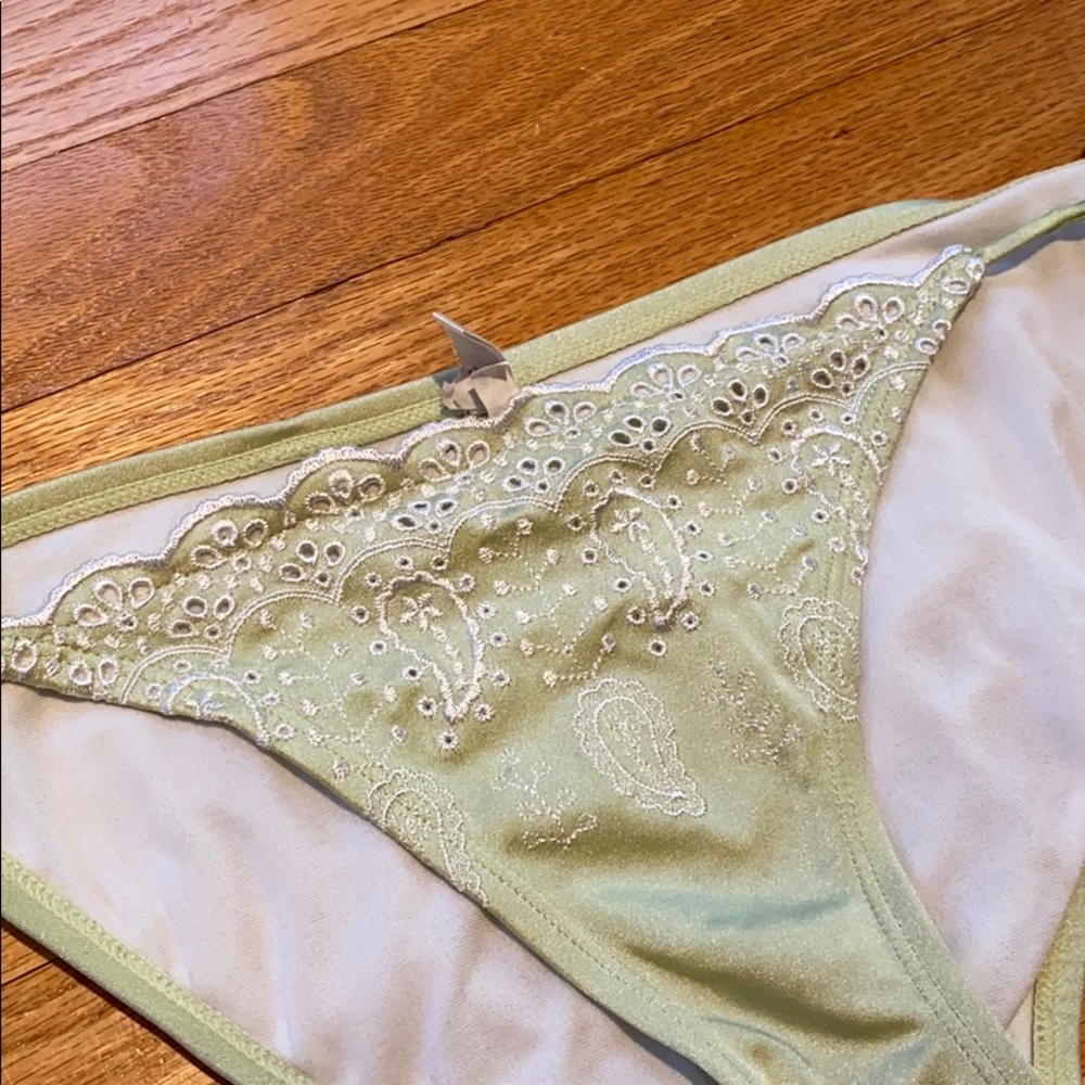 Embroidered Bikini Bottoms - Picture 2 of 3